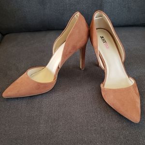 Carmel colored heels